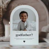 Invitation Serez-Vous Mon Parrain Arch Photo Proposition