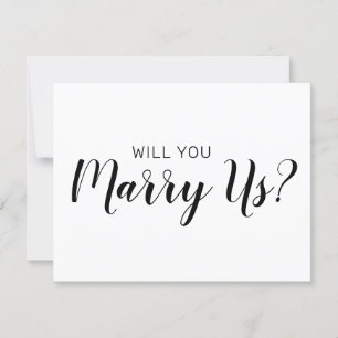 Invitation Serez-vous notre célébrant Mariage Mariage Nous