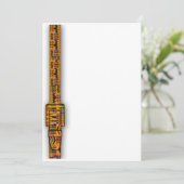 Invitation Série Kente Invitations. (Debout devant)