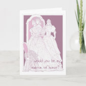 Invitation seriez -vous mon chef d'honneur? (Devant)