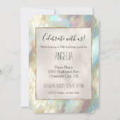 Invitation Serpent Aqua Perle (Devant)