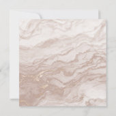 Invitation Serre de verdure tropicale aux fleurs roses (Dos)