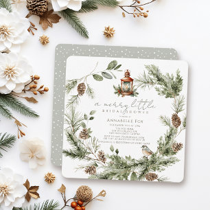 Invitation Serre verte Merry Petite Fête des mariées