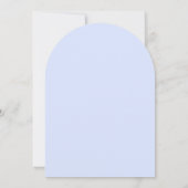 Invitation Serrure de coeur Whimsical Doodle Croquis moderne  (Dos)