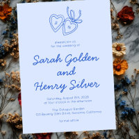 Serrure de coeur Whimsical Doodle Croquis moderne