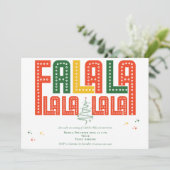 Invitation Service Carols de l'église de Noël de la famille (Debout devant)