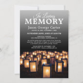 Invitation Service commémoratif de lanterne | Célébration de (Devant)