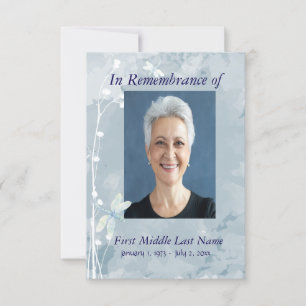 Invitation Service commémoratif Dragonfly Custom