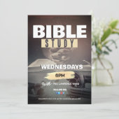 Invitation Service de dimanche de l'église Conception personn (Debout devant)