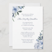 Invitation Service de mémoire amoureuse (Dos)