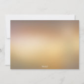 Invitation Service funèbre mémorial du phare côtier (Dos)