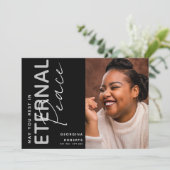 Invitation Service funéraire ou commémoratif d'Eternal Peace (Debout devant)