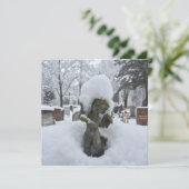 Invitation Services d'enlèvement de neige, de soufflage de ne (Debout devant)