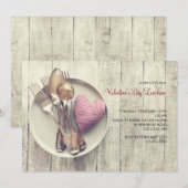 Invitation Servie Avec Amour (Devant / Derrière)