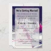 Invitation Serviette jaune élégante pour dîner de banquet for (Devant)