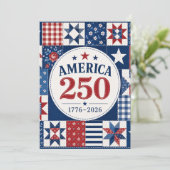 Invitation Serviette matelassée USA 250 (Debout devant)
