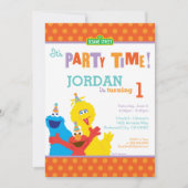Invitation Sesame Pals Anniversaire (Devant)