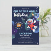 Invitation Sesame Street | Elmo - Un anniversaire hors de ce  (Debout devant)