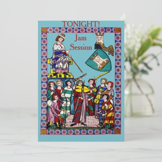 Invitation Session de brouillage (Debout devant)