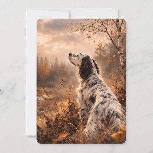 Invitation Setter anglais