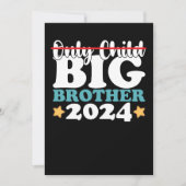 Invitation Seul Enfant Big Brother 2024 Promu À (Devant)