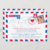 Invitation Séville, Espagne Aéronefs Poste Réception de maria (Devant / Derrière)