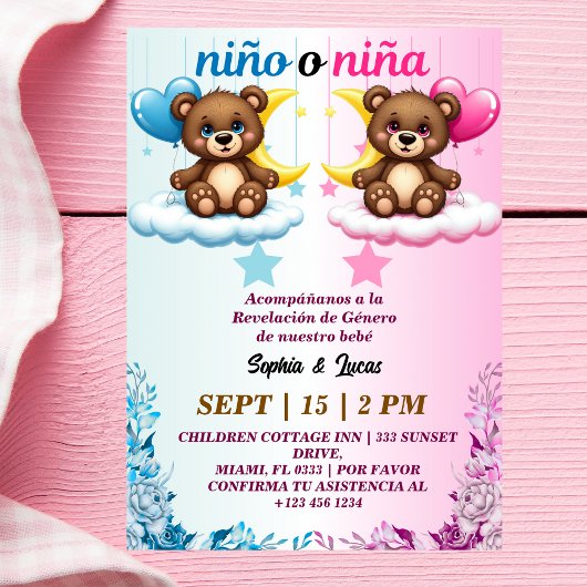 Invitation sexe espagnol révéler Nino o Nina Bear