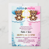 Invitation sexe espagnol révéler Nino o Nina Bear (Devant)