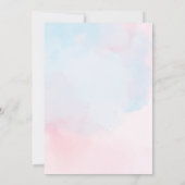 Invitation Sexe Révéler Bébé Grossesse Waddle It Be Goose (Dos)