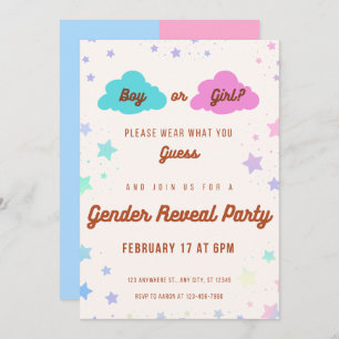 Invitation sexe révéler l'invitation garçon ou fille