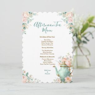 Invitation Shabby Chic Romantique Vintage Roses Fête Florale