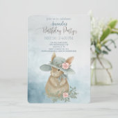 Invitation Shabby Chic Spring Rabat Anniversaire (Debout devant)