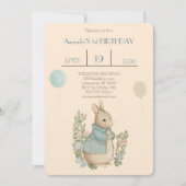 Invitation Shabby Chic Spring Rabat Anniversaire (Devant)