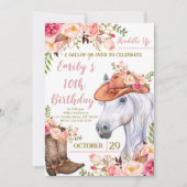 Invitation Shaddup Anniversaire, Fête d'anniversaire de la fi (Devant)