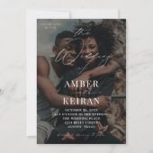 Invitation Shades - Mariage photo (Devant)