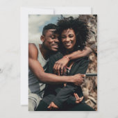 Invitation Shades - Mariage photo (Dos)