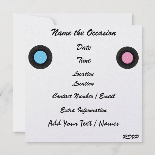 Invitation Shag - SRF (Dos)