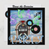 Invitation Shag - SRF (Devant / Derrière)