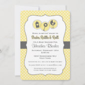 Invitation Shake Rattle et Roll YEL (Devant)