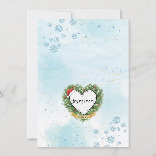Invitation Shake Things Up Holiday Fun, Snow Globe Fox (Dos)
