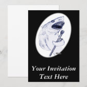 Invitation Sharkey Finatra (Devant / Derrière)