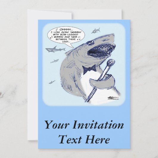 Invitation Sharkey Finatra Swimmin' (Devant)