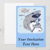 Invitation Sharkey Finatra Swimmin' (Devant / Derrière)