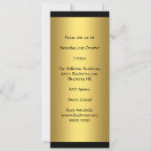 Invitation Sharks d'Asie vintage Art 50e anniversaire (Dos)