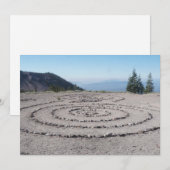 Invitation Shasta Labyrinth (Devant / Derrière)