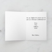 Invitation Shavuot Fête fun Salutation avec fleur (Intérieur)