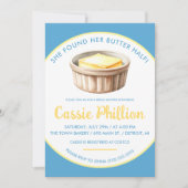 Invitation She Found her Butter Half Bridal Shower (Devant)