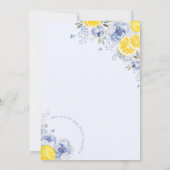 Invitation She Found Her Main Squeeze Blue Bridal Shower (Dos)