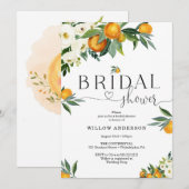 Invitation She Found Her Main Squeeze Bridal Shower  (Devant / Derrière)