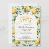 Invitation She Found Her Main Squeeze Bridal Shower (Devant)